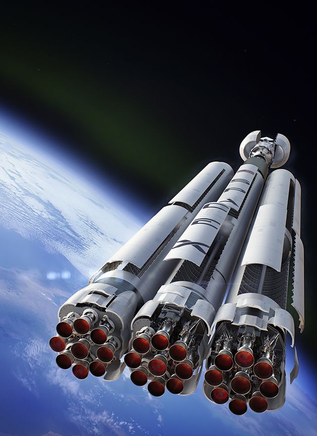 Falcon Heavy engines