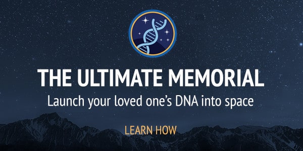 Launch your loved one's DNA to space as the ultimate memorial